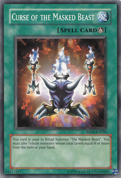 Curse of the Masked Beast [RP02-EN030] Common | Good Games Adelaide SA