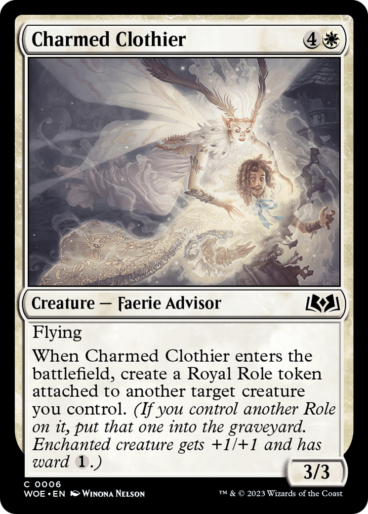 Charmed Clothier [Wilds of Eldraine] | Good Games Adelaide SA