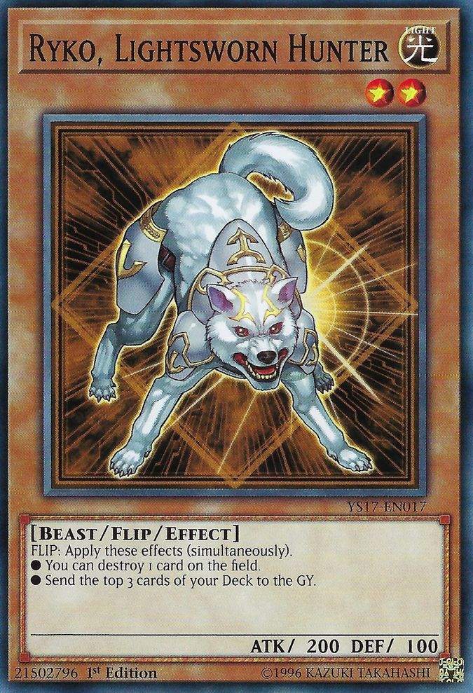 Ryko, Lightsworn Hunter [YS17-EN017] Common | Good Games Adelaide SA