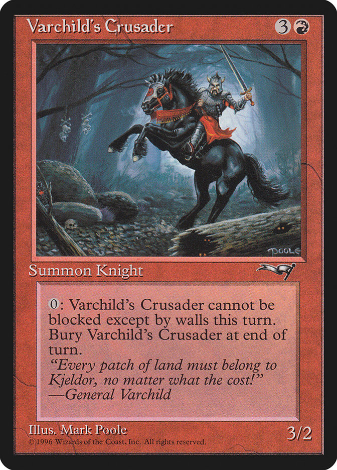 Varchild's Crusader (Black Horse) [Alliances] | Good Games Adelaide SA