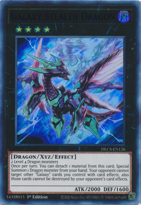 Galaxy Stealth Dragon (Purple) [DLCS-EN126] Ultra Rare | Good Games Adelaide SA