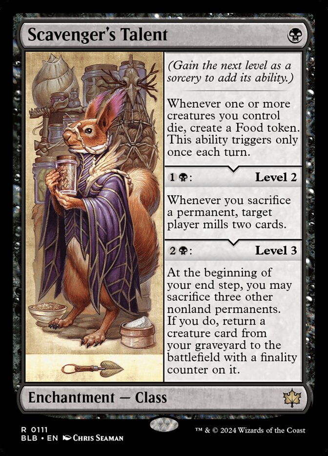 Scavengers Talent 111 (Bloomburrow)  | Good Games Adelaide SA