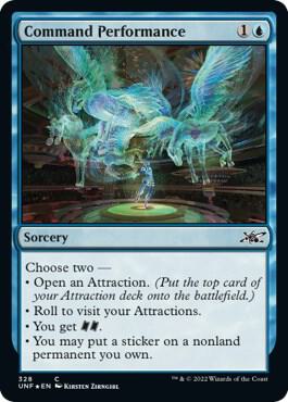 Command Performance Galaxy Foil 328 (Unfinity)  - Foil | Good Games Adelaide SA