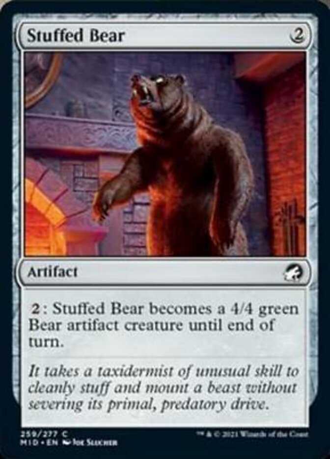 Stuffed Bear [Innistrad: Midnight Hunt] | Good Games Adelaide SA