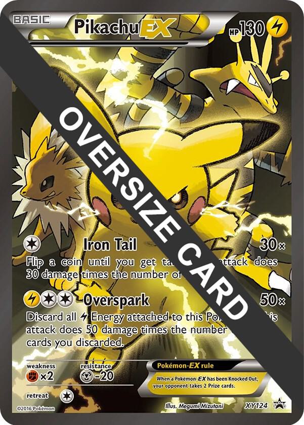 Pikachu EX XY124 XY124 (Jumbo Cards)  - Holofoil | Good Games Adelaide SA