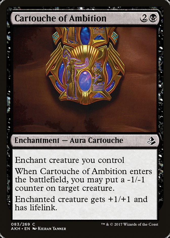 Cartouche of Ambition [Amonkhet] | Good Games Adelaide SA