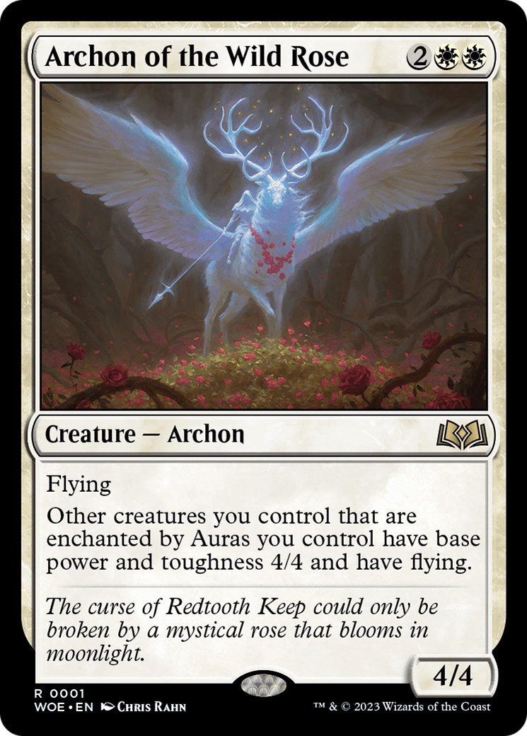 Archon of the Wild Rose [Wilds of Eldraine] | Good Games Adelaide SA