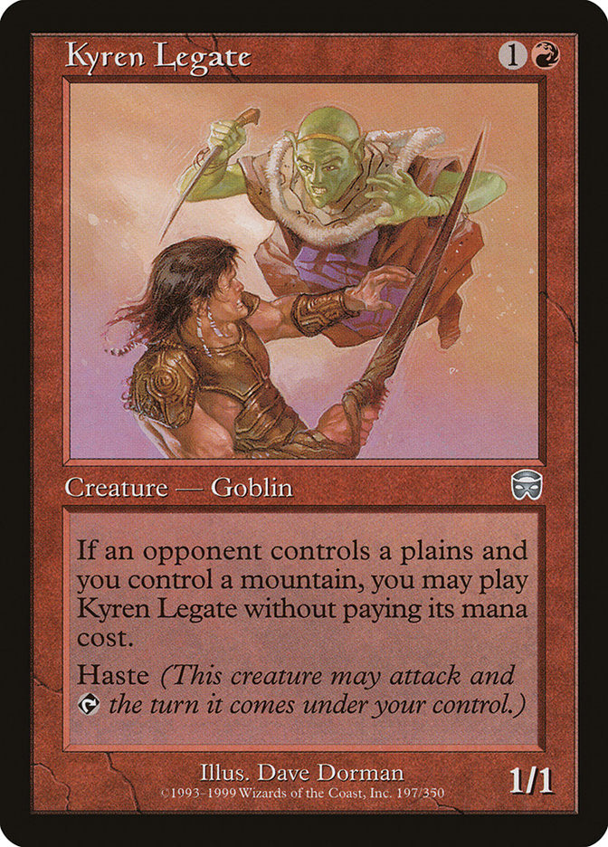Kyren Legate 197 (Mercadian Masques)  - Foil | Good Games Adelaide SA