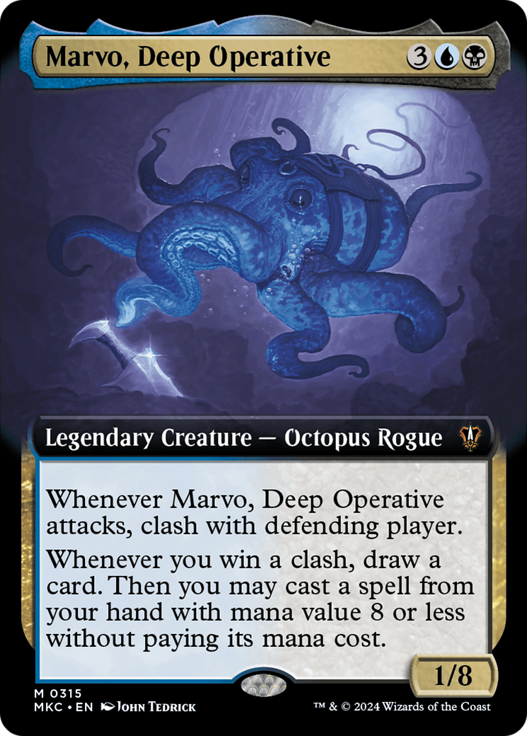 Marvo, Deep Operative (Extended Art) [Murders at Karlov Manor Commander] | Good Games Adelaide SA