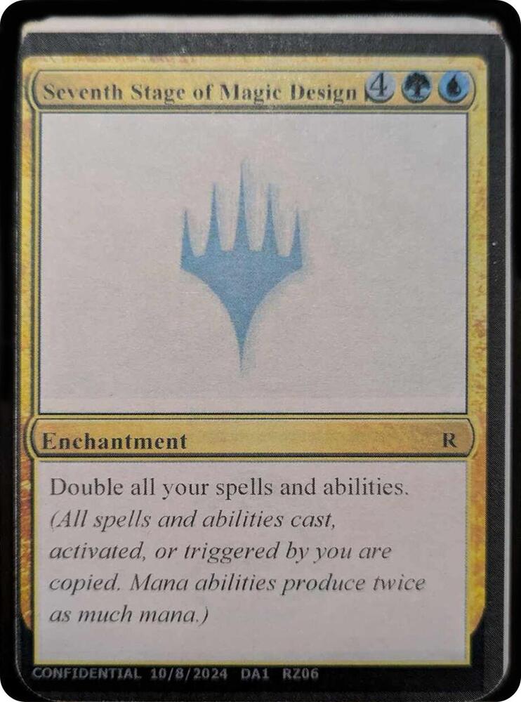 Seventh Stage of Magic Design  (Un-Known Event Playtest Cards)  | Good Games Adelaide SA