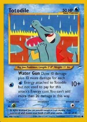 Totodile (85/105) [Neo Destiny Unlimited] | Good Games Adelaide SA