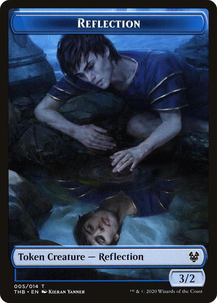 Reflection // Satyr 5 // 9 (Theros Beyond Death)  - Foil | Good Games Adelaide SA