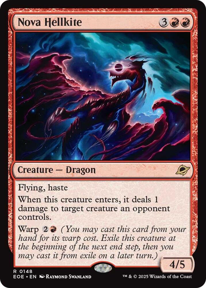 Nova Hellkite 148 (Edge of Eternities)  - Foil | Good Games Adelaide SA