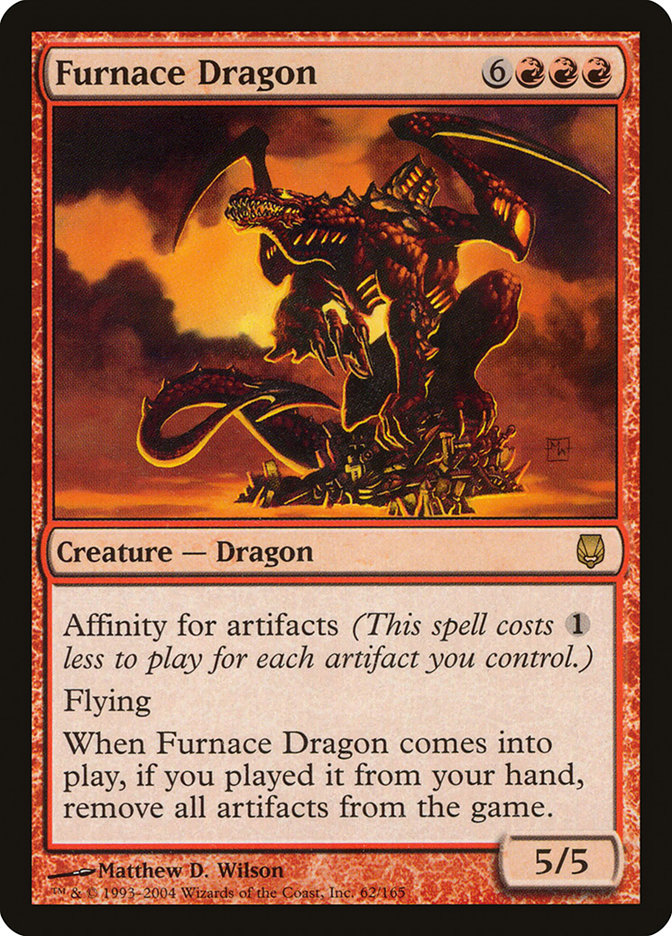 Furnace Dragon [Darksteel] | Good Games Adelaide SA