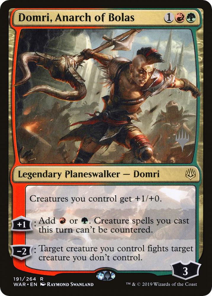 Domri Anarch of Bolas 191 (Promo Pack: Core Set 2021)  - Foil | Good Games Adelaide SA