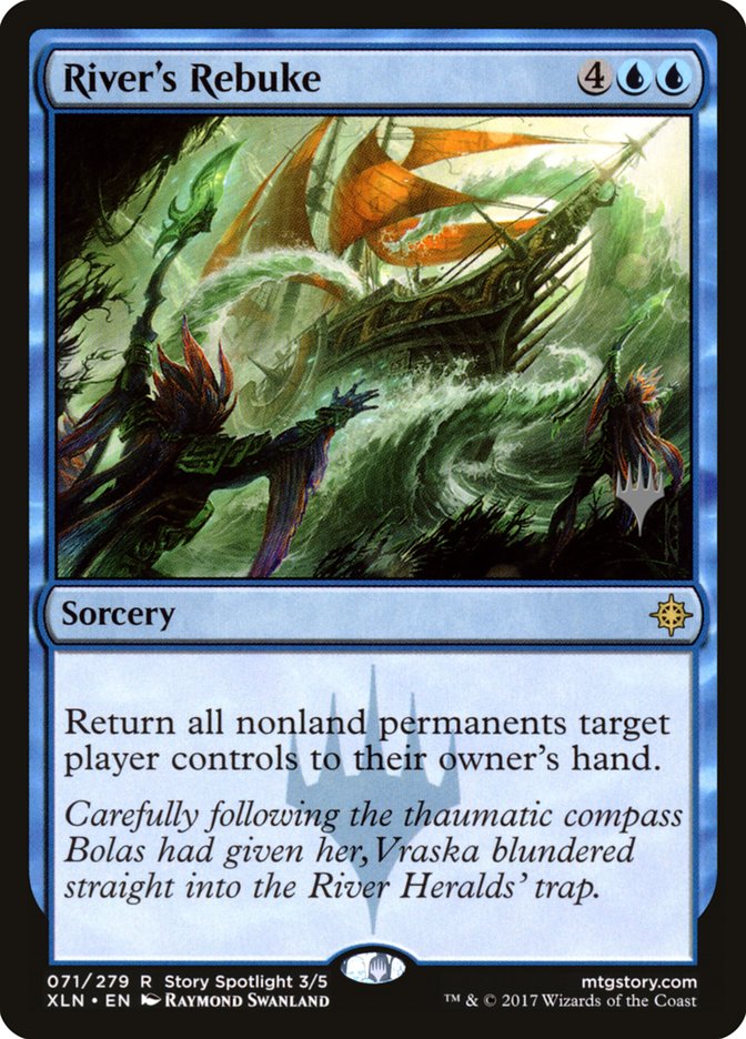 River's Rebuke [Ixalan Promos] | Good Games Adelaide SA