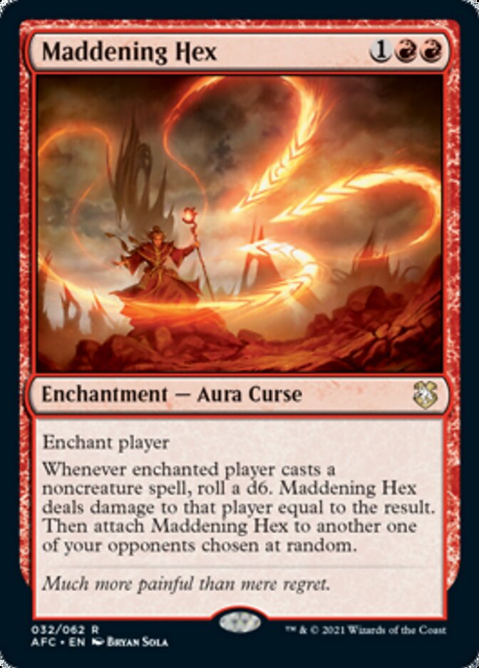 Maddening Hex [Dungeons & Dragons: Adventures in the Forgotten Realms Commander] | Good Games Adelaide SA