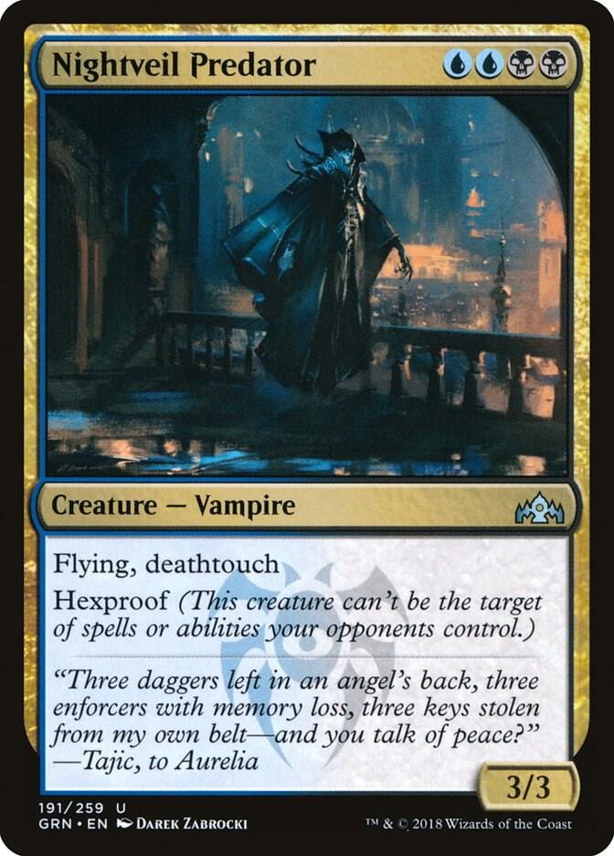 Nightveil Predator 191 (Guilds of Ravnica)  - Foil | Good Games Adelaide SA