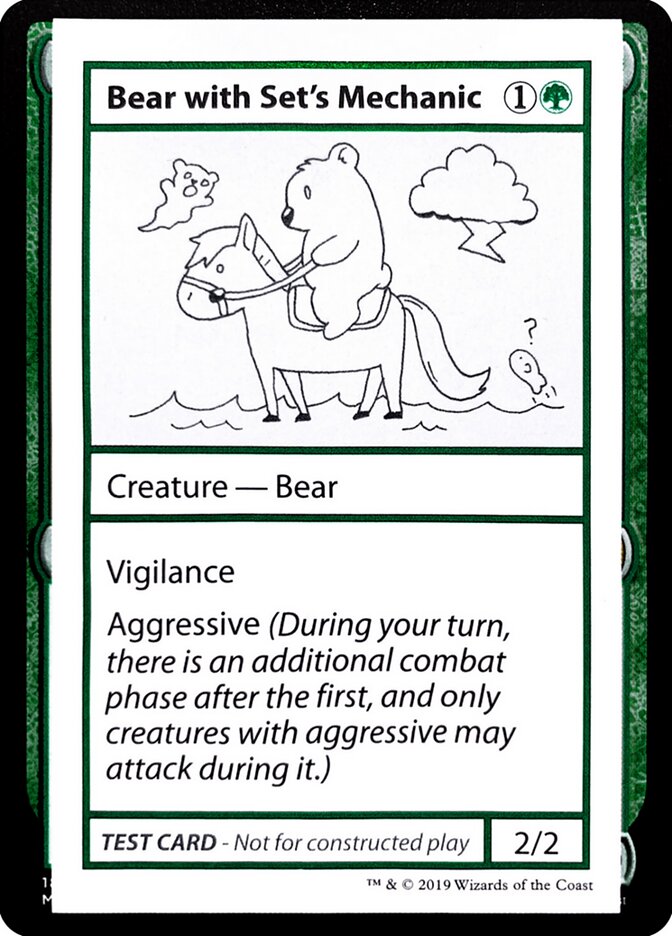 Bear with Set's Mechanic 71/121 (Mystery Booster: Convention Edition Exclusives)  | Good Games Adelaide SA
