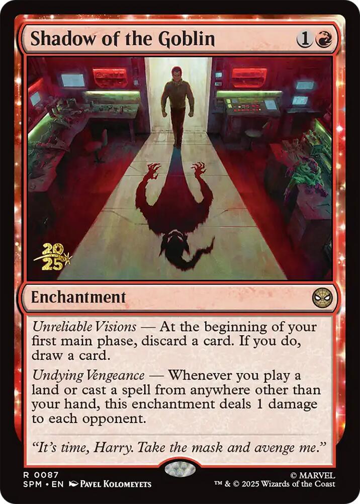 Shadow of the Goblin 87 (Prerelease Cards)  - Foil | Good Games Adelaide SA