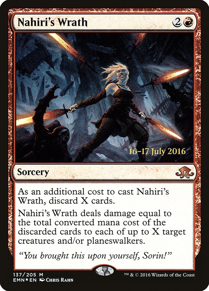 Nahiri's Wrath [Eldritch Moon Promos] | Good Games Adelaide SA