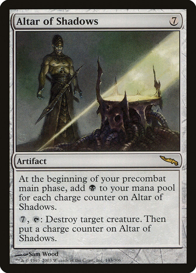 Altar of Shadows 143 (Mirrodin)  - Foil | Good Games Adelaide SA