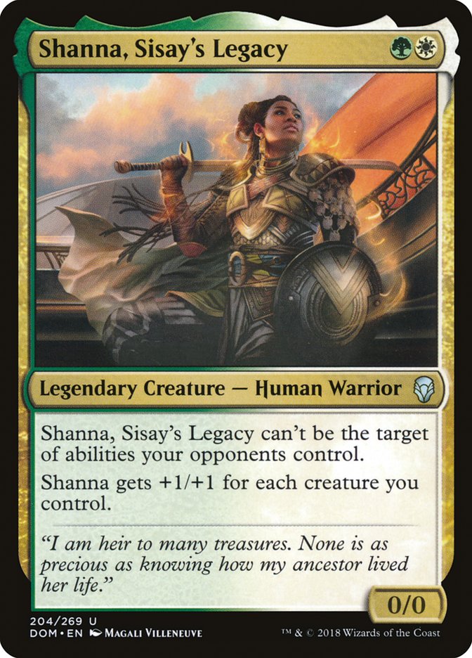 Shanna, Sisay's Legacy 204 (Dominaria)  | Good Games Adelaide SA