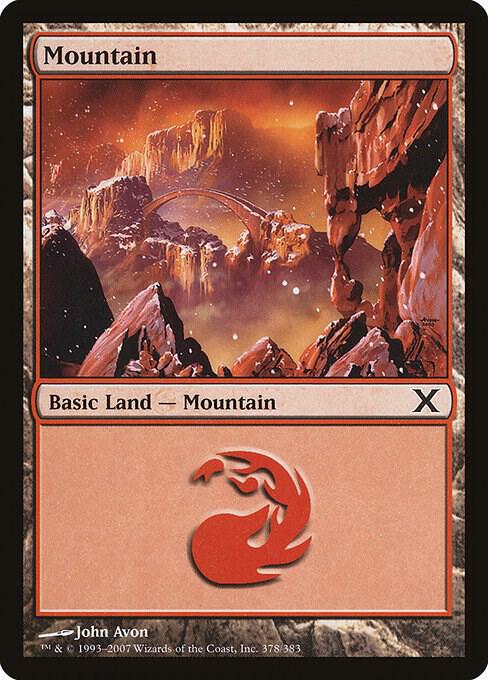 Mountain 378 (10th Edition)  - Foil | Good Games Adelaide SA