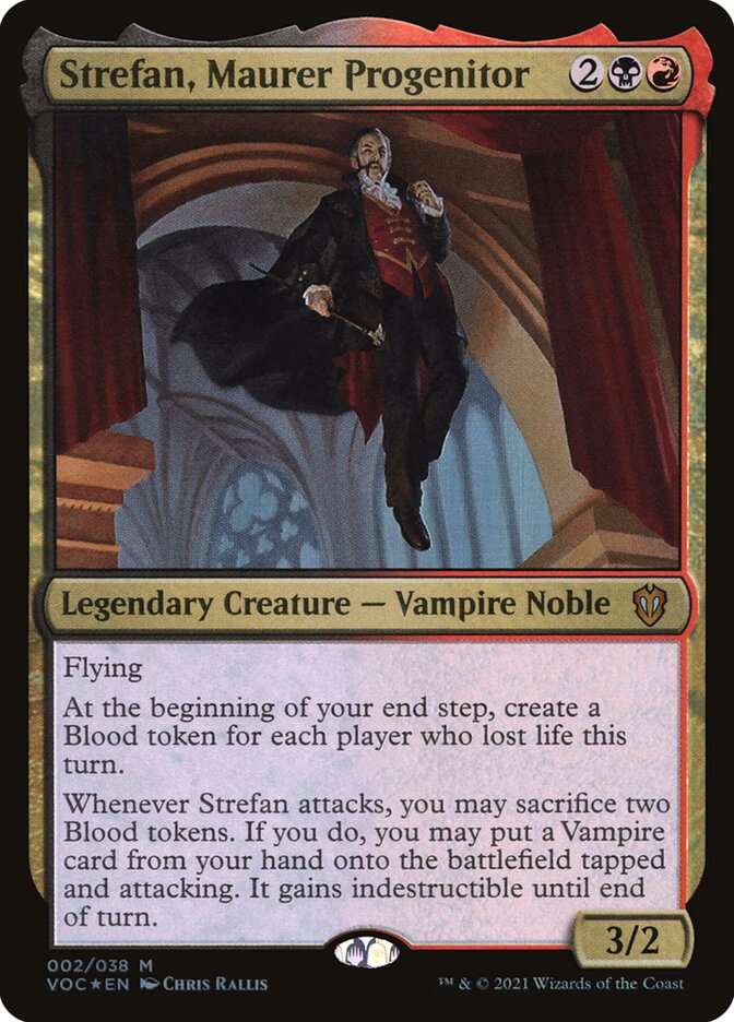 Strefan, Maurer Progenitor 2 (Commander: Innistrad: Crimson Vow)  - Foil | Good Games Adelaide SA