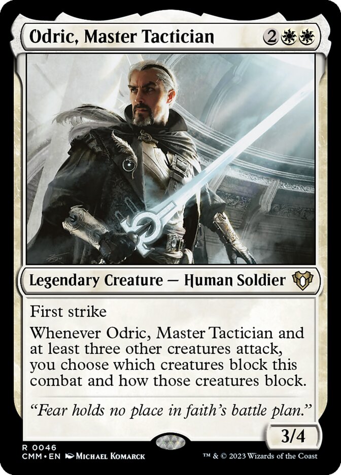 Odric, Master Tactician 46 (Commander Masters)  | Good Games Adelaide SA