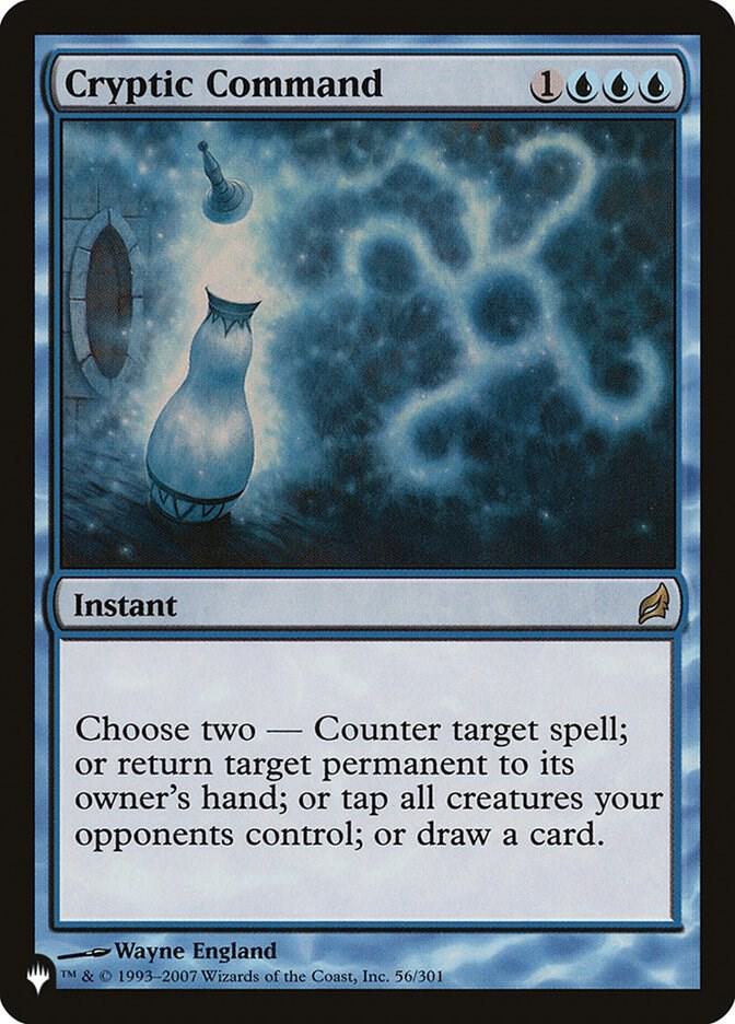 Cryptic Command LRW 56/301 (The List Reprints)  | Good Games Adelaide SA