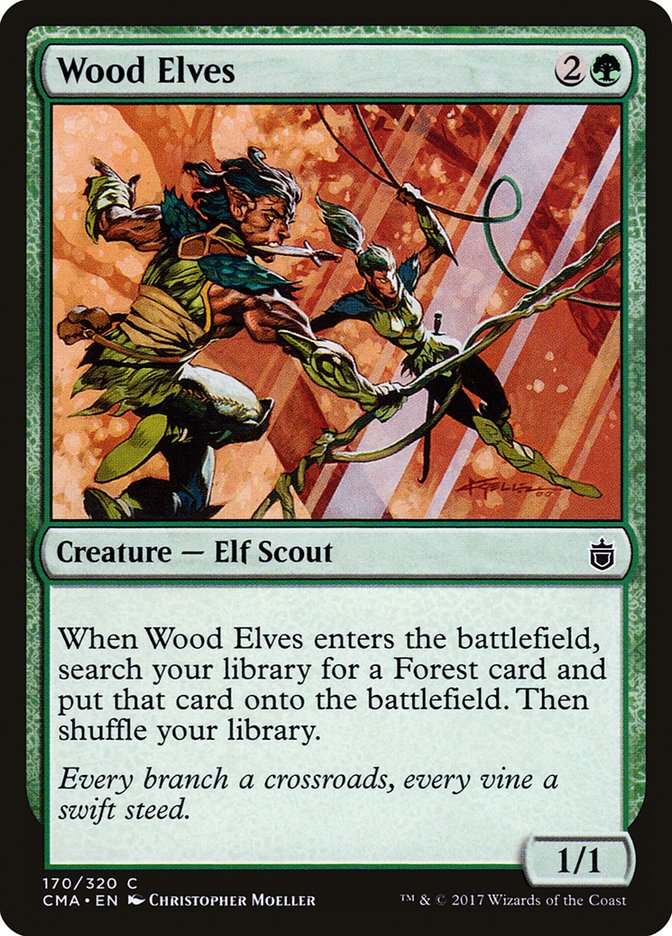 Wood Elves [Commander Anthology] | Good Games Adelaide SA