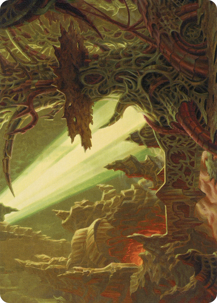 Darkmoss Bridge Art Card [Modern Horizons 2 Art Series] | Good Games Adelaide SA