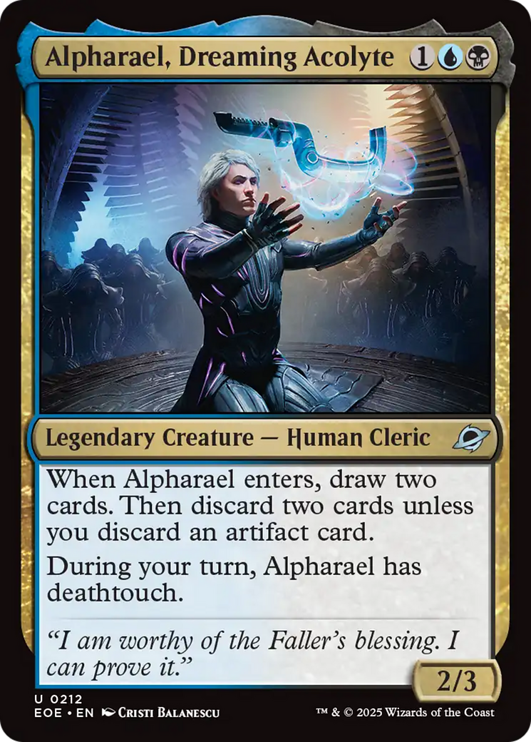 Alpharael, Dreaming Acolyte [Edge of Eternities] | Good Games Adelaide SA