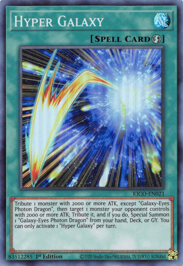 Hyper Galaxy (Super Rare) [KICO-EN021] Super Rare | Good Games Adelaide SA