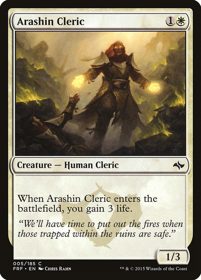 Arashin Cleric [Fate Reforged] | Good Games Adelaide SA