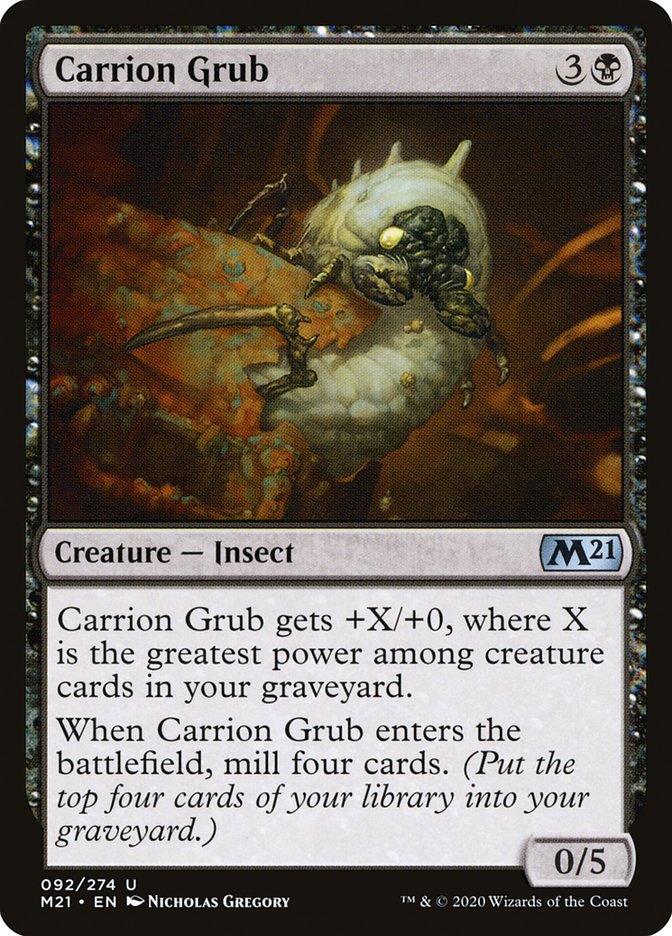 Carrion Grub [Core Set 2021] | Good Games Adelaide SA