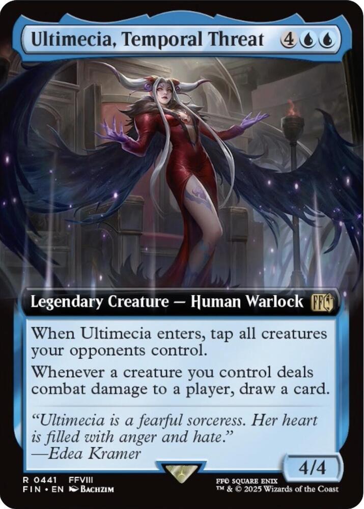 Ultimecia, Temporal Threat 441/309 (FINAL FANTASY)  - Extended Art | Good Games Adelaide SA