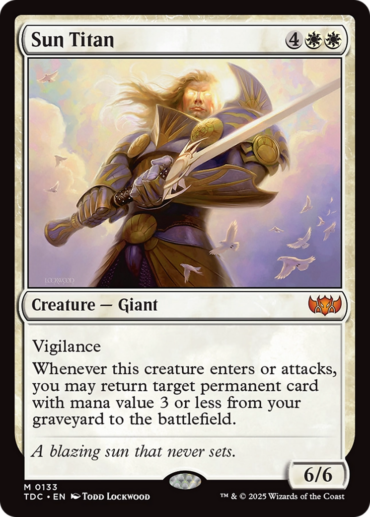 Sun Titan [Tarkir: Dragonstorm Commander] | Good Games Adelaide SA