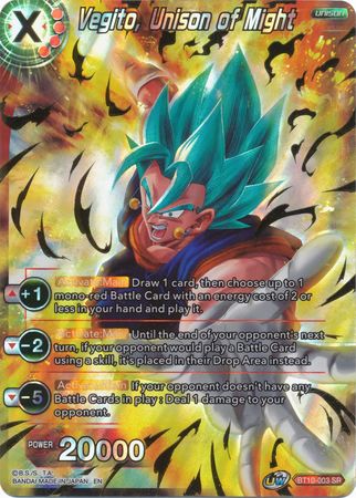 Vegito, Unison of Might (BT10-003) [Rise of the Unison Warrior 2nd Edition] | Good Games Adelaide SA