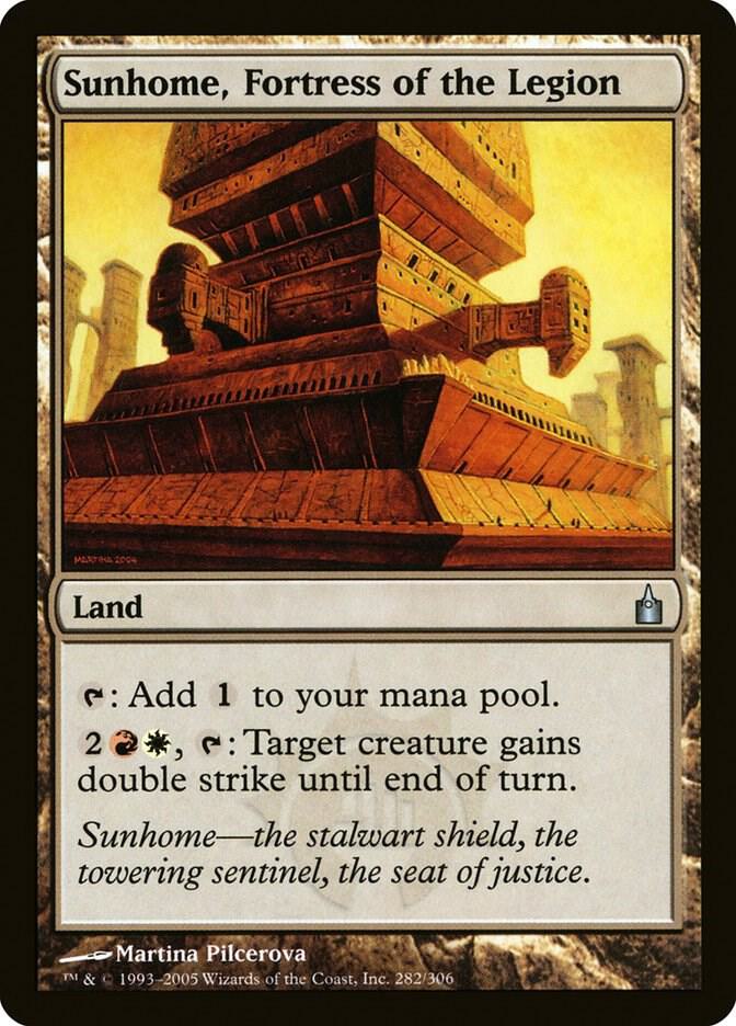 Sunhome, Fortress of the Legion 282 (Ravnica: City of Guilds)  - Foil | Good Games Adelaide SA