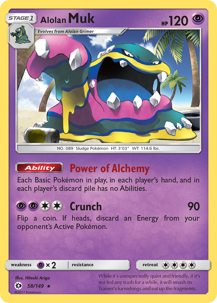 Alolan Muk (58/149) [Sun & Moon: Base Set] | Good Games Adelaide SA