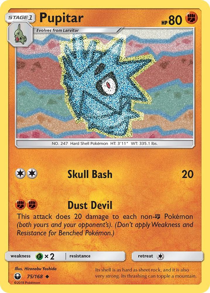 Pupitar 75/168 (SM - Celestial Storm)  | Good Games Adelaide SA