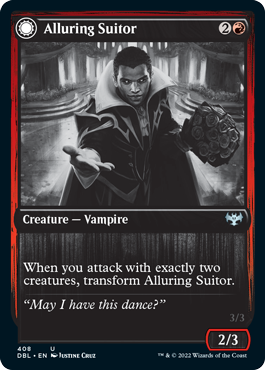 Alluring Suitor // Deadly Dancer [Innistrad: Double Feature] | Good Games Adelaide SA