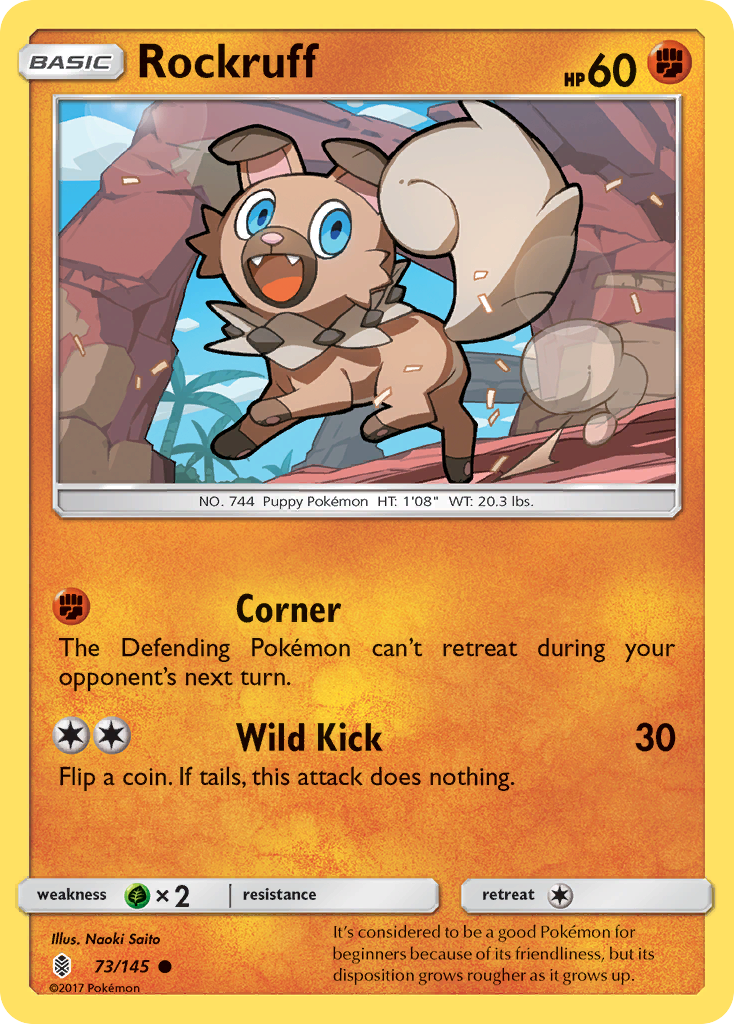 Rockruff (73/145) [Sun & Moon: Guardians Rising] | Good Games Adelaide SA