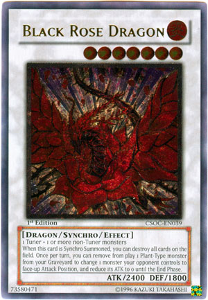 Black Rose Dragon (UTR) [CSOC-EN039] Ultimate Rare | Good Games Adelaide SA