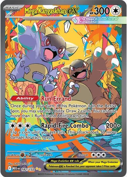 Mega Kangaskhan ex 182/132 (ME01: Mega Evolution)  - Holofoil | Good Games Adelaide SA
