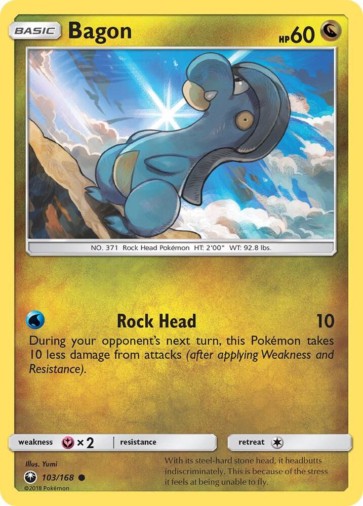 Bagon 103/168 (SM - Celestial Storm)  | Good Games Adelaide SA