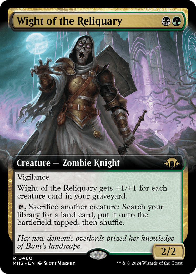 Wight of the Reliquary (Extended Art) [Modern Horizons 3] | Good Games Adelaide SA