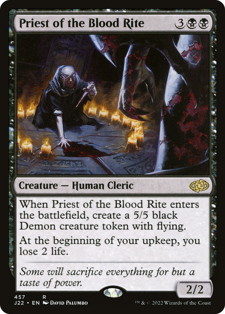 Priest of the Blood Rite [Jumpstart 2022] | Good Games Adelaide SA